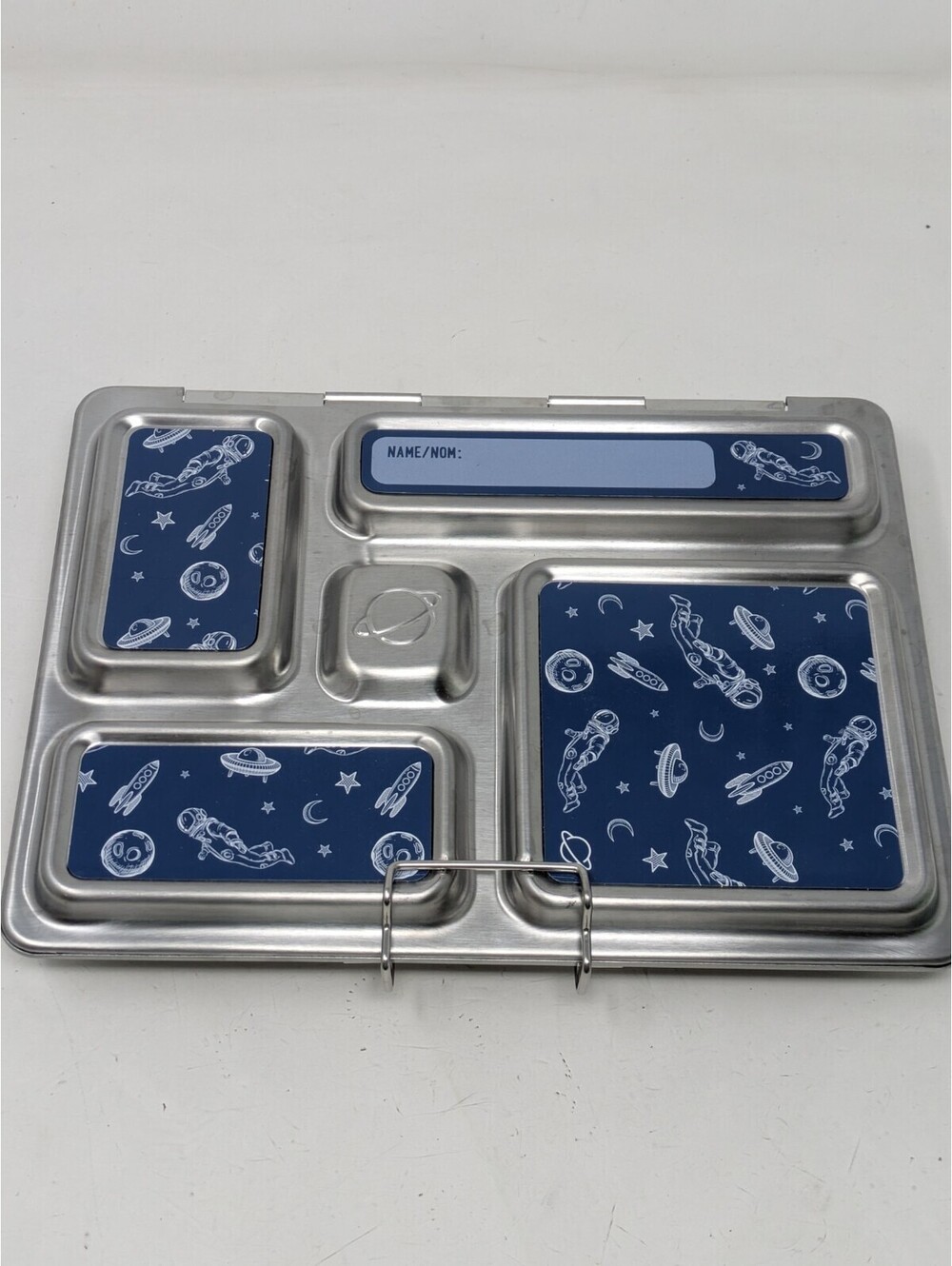 PLANETBOX LAUNCH Stainless Steel 3 Compartment Deep Bento LUNCH BOX Planet Box-